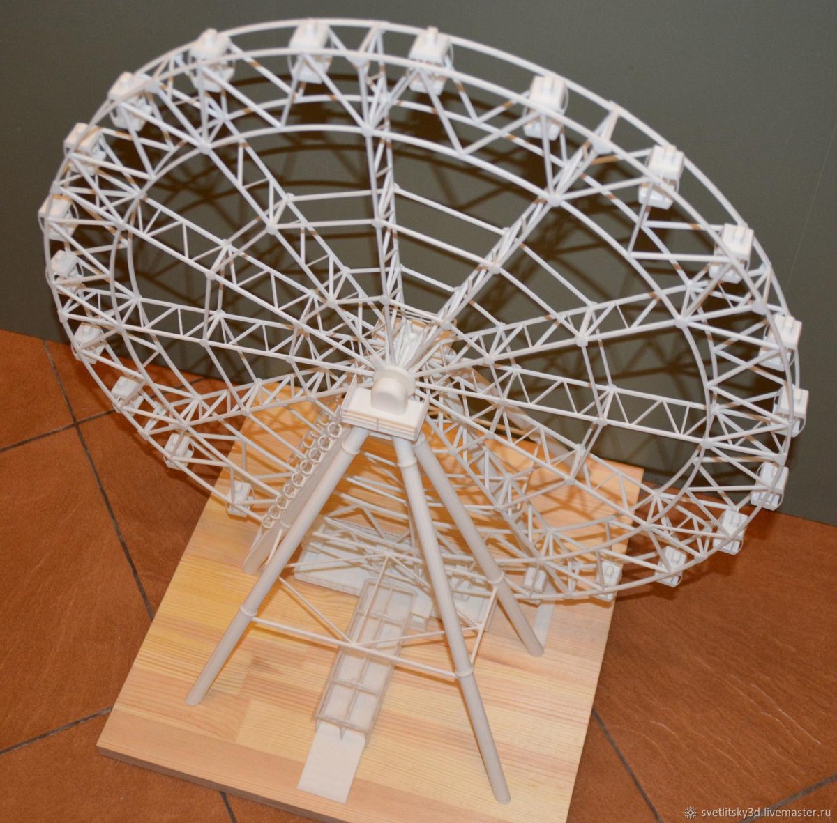 Колесо обозрения макет