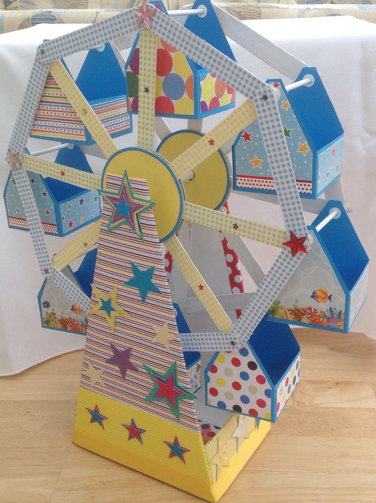 Карусель из картона