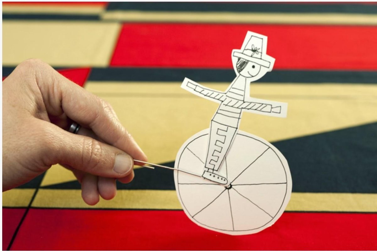 Динамические игрушки из бумаги