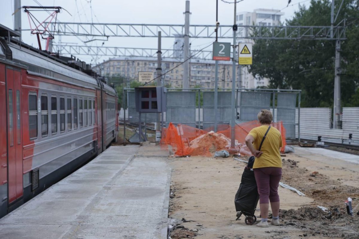 Станция Солнцево электричка