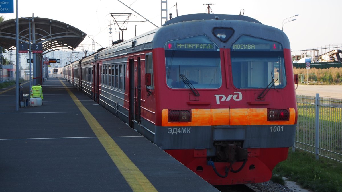 Станция Новопеределкино электричка