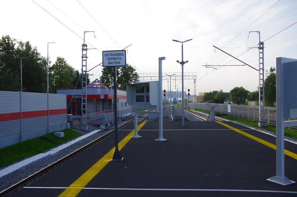 Станция Новопеределкино ЖД