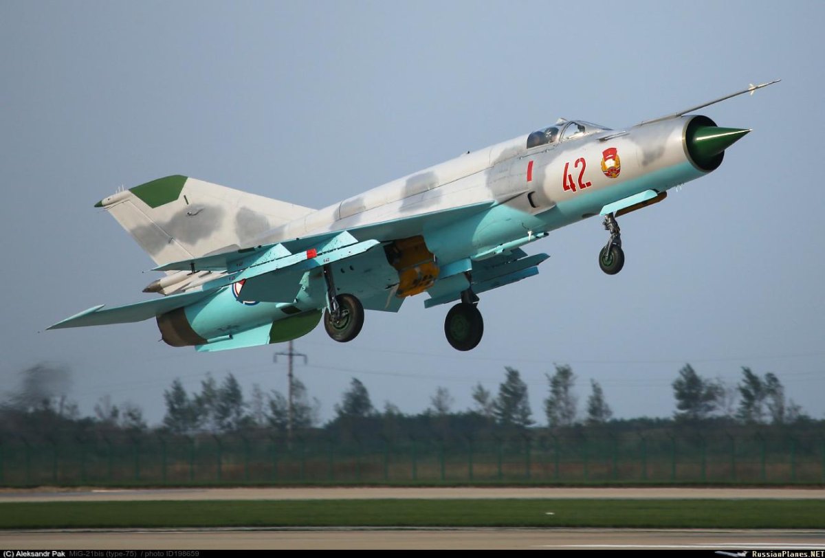 Миг-21 ВВС КНДР