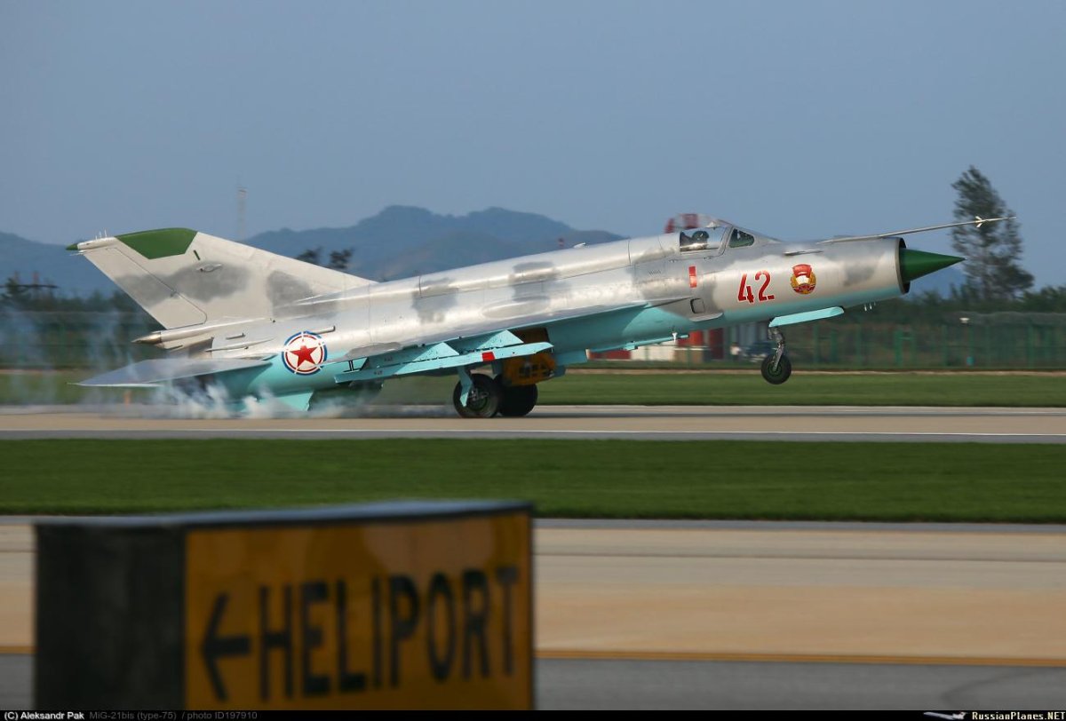 Миг-21 ВВС КНДР