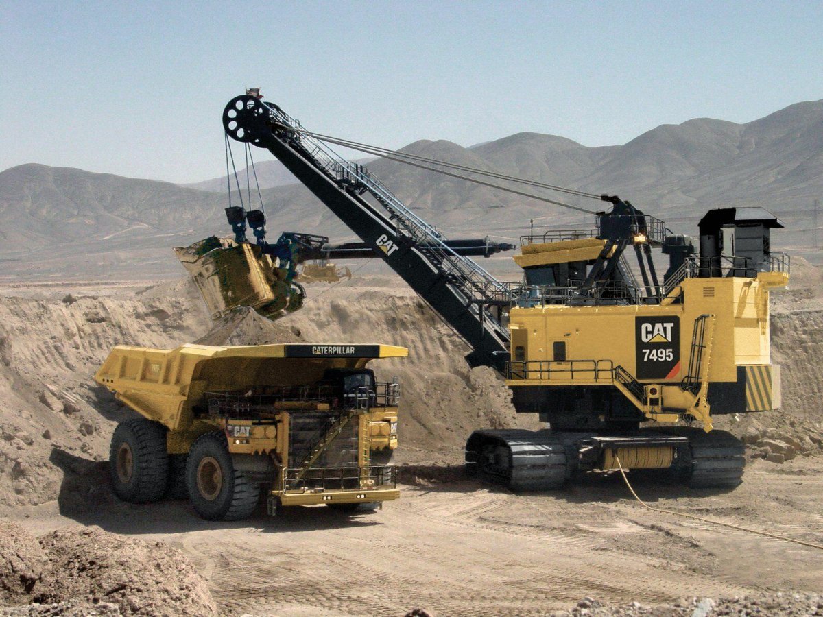 Экскаватор Cat 7295