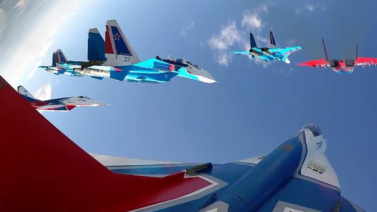 Русские Витязи пилотажная группа