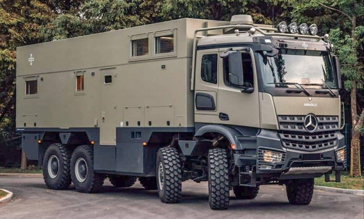 Man TGS 8x8 автодом