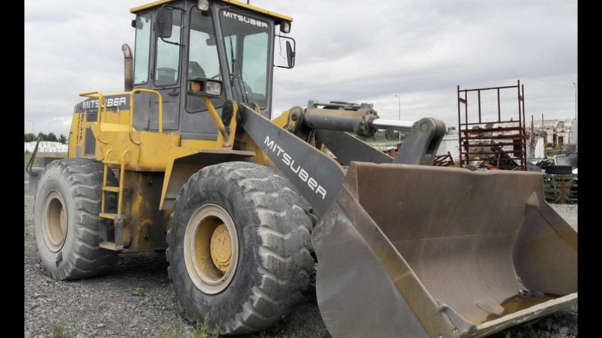 Мицубер фронтальный погрузчик