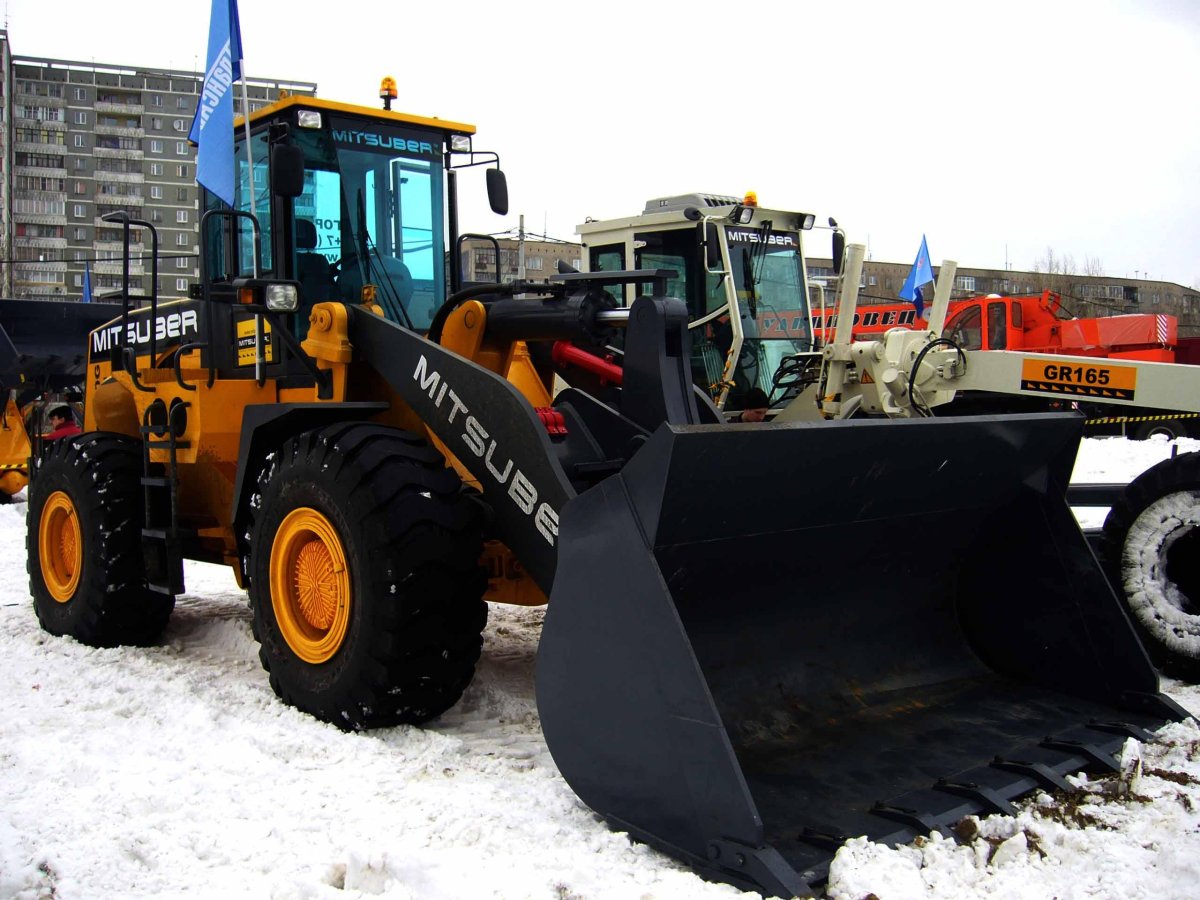 Митсубер фронтальный погрузчик