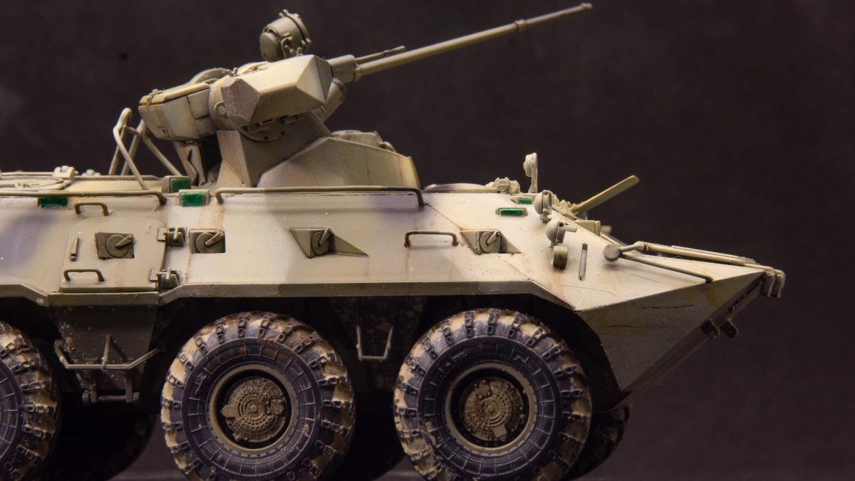 Модель БТР 80а от звезды