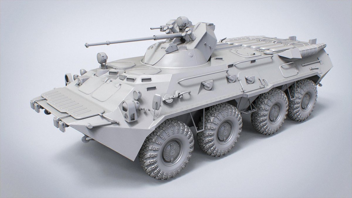 БТР 80 С 30мм пушкой