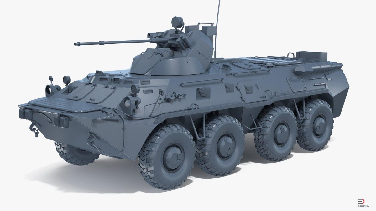 БТР 80 3д