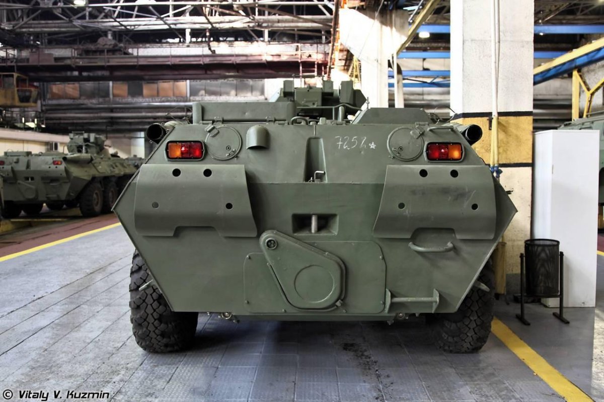 Броня БТР 80