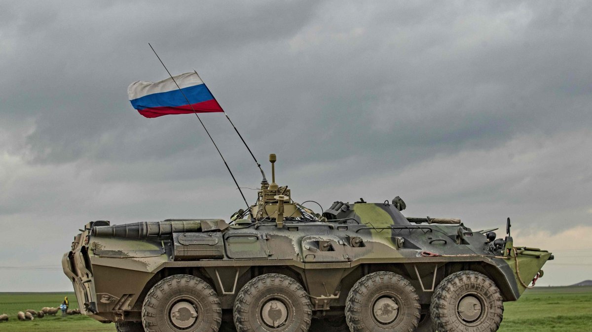 БТР-82а в Сирии