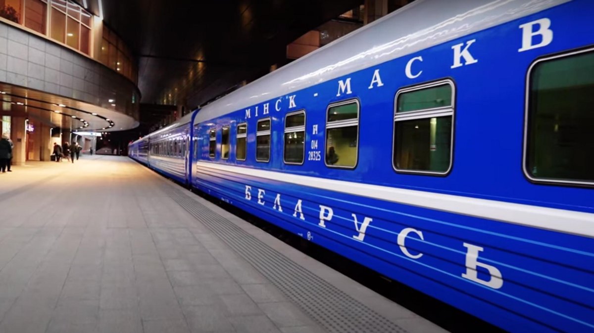 Белорусская железная дорога Минск-Москва
