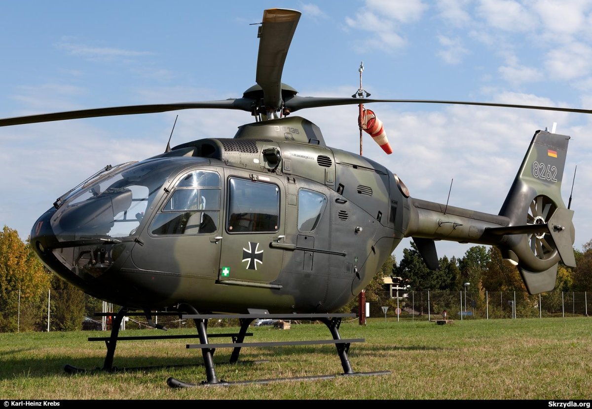 Ec135 вертолет Germany Army