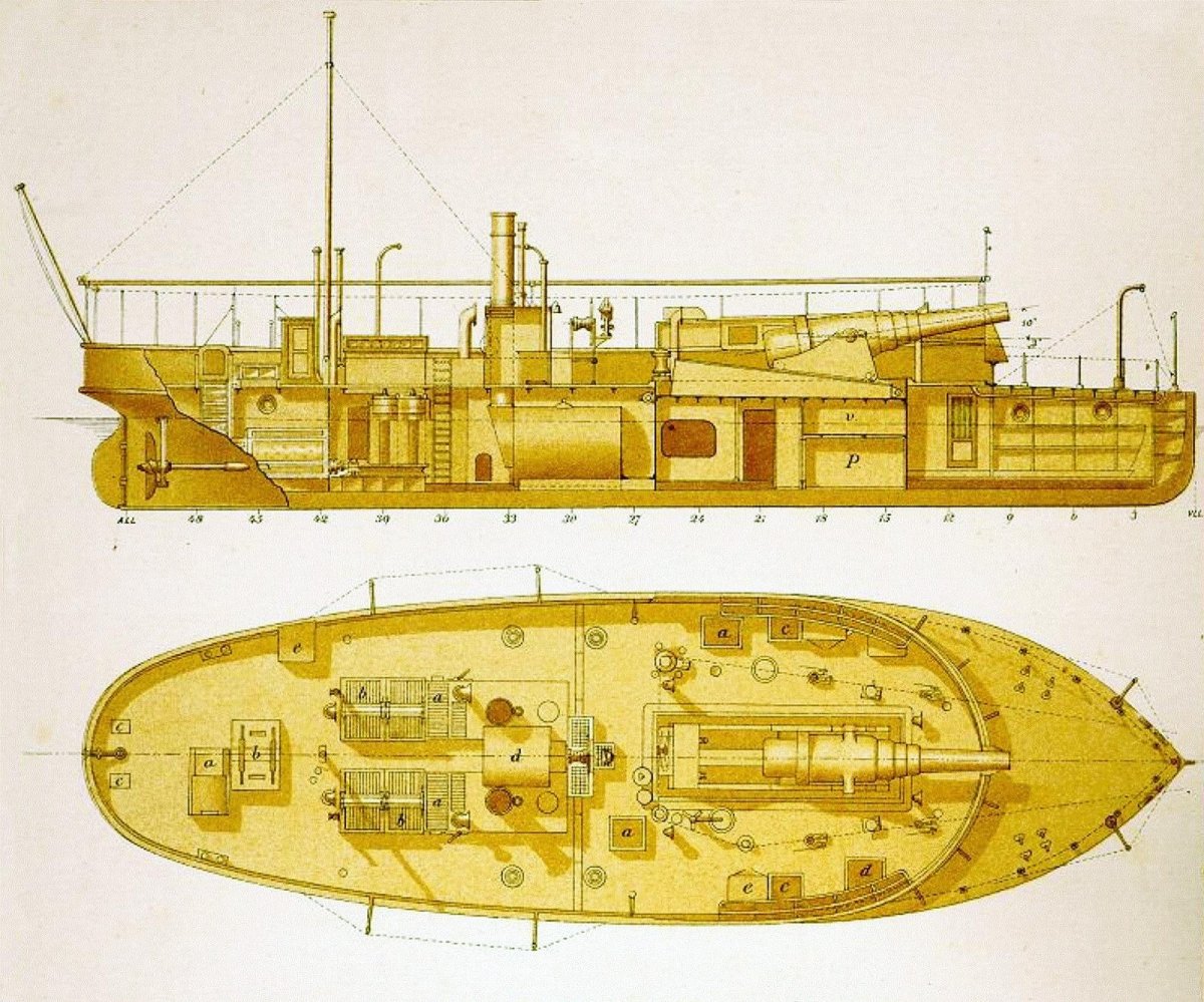 Канонерские лодки 19 века