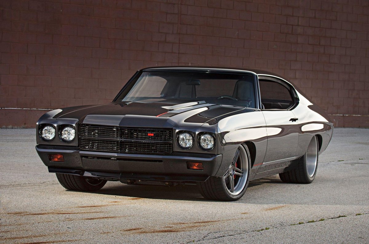 Chevrolet Chevelle 1970 чёрный