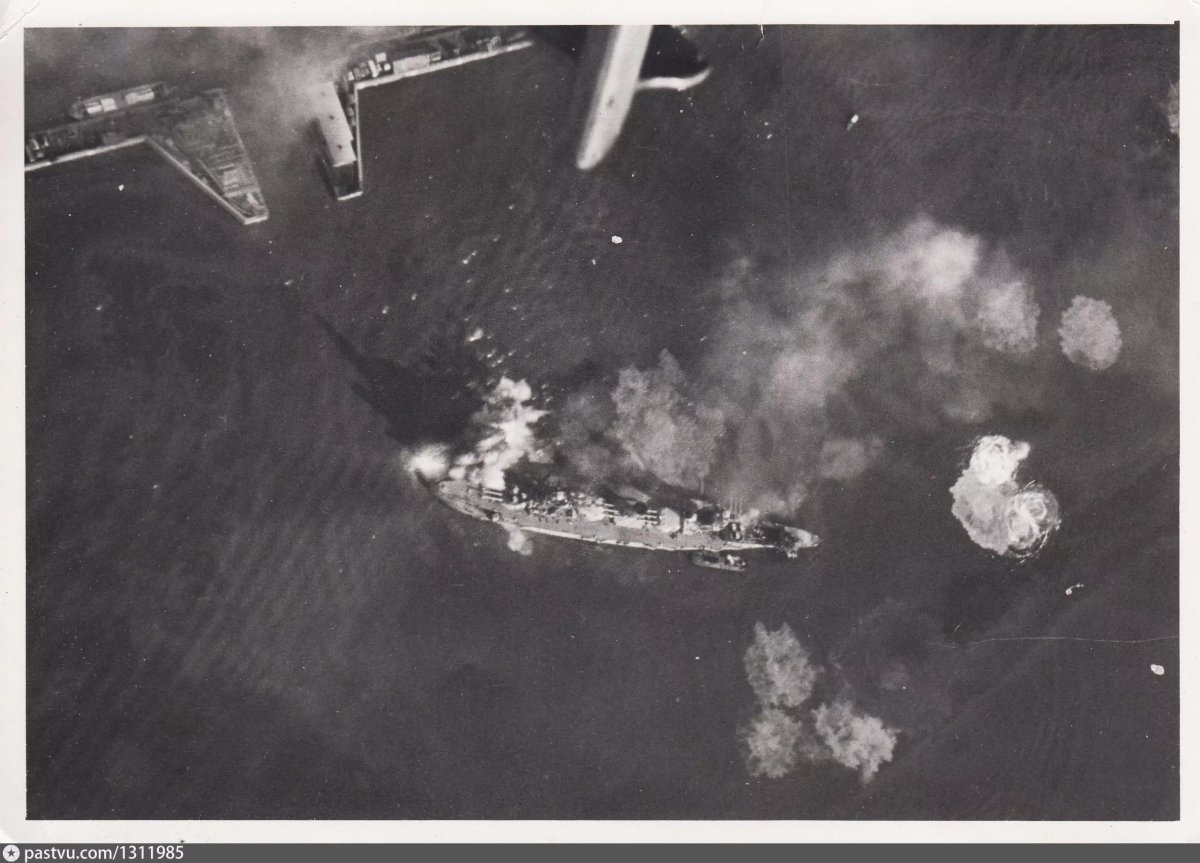 Линкор Марат 23 сентября 1941