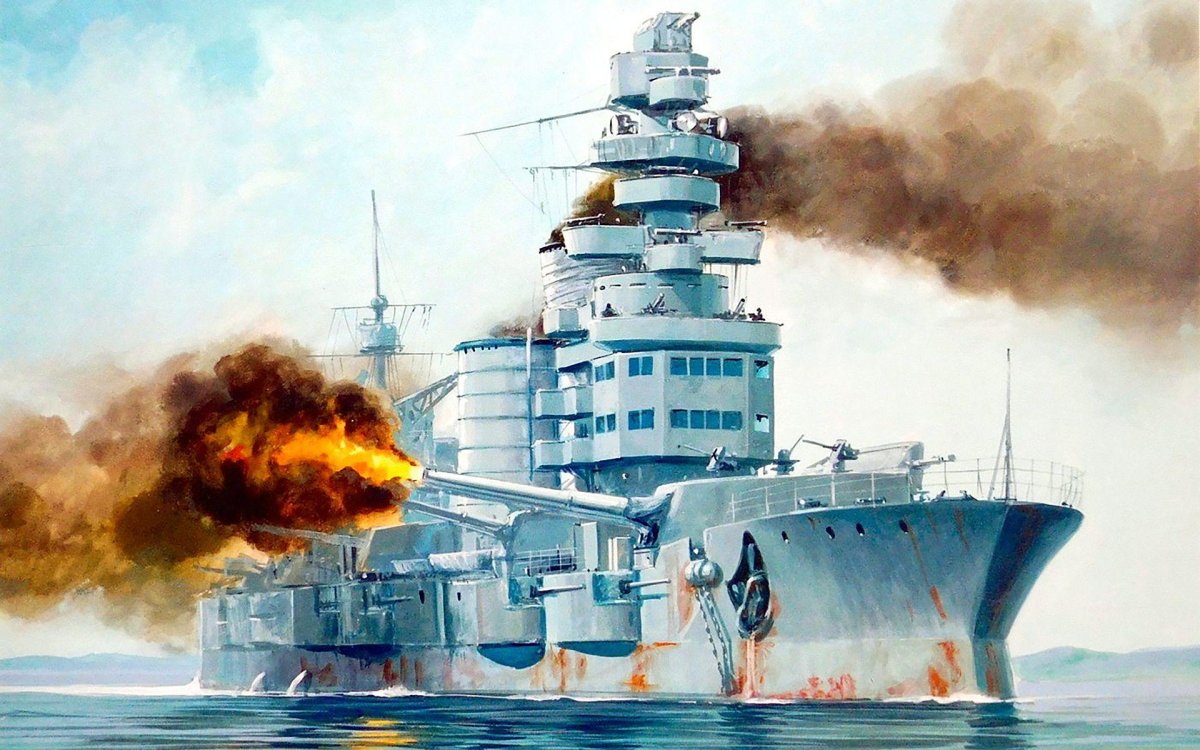 Линкор Октябрьская революция World of Warships