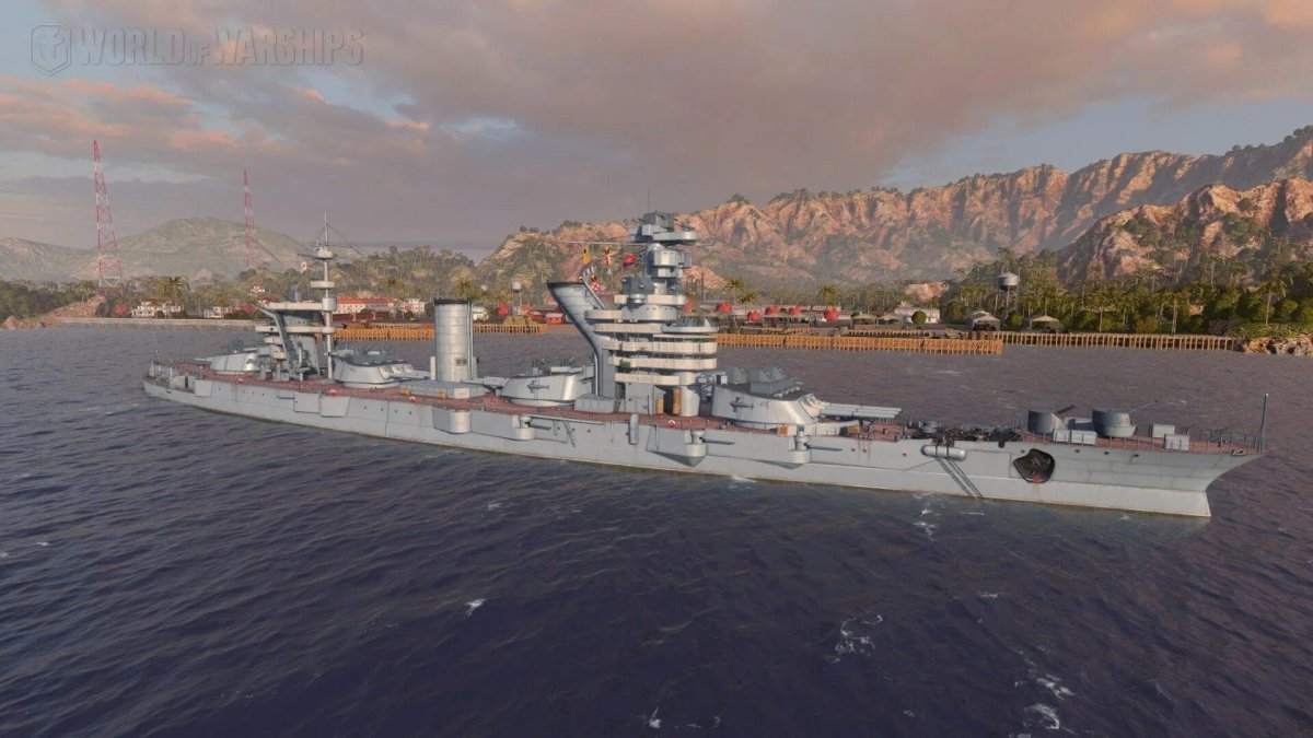 Линкор Октябрьская революция wows