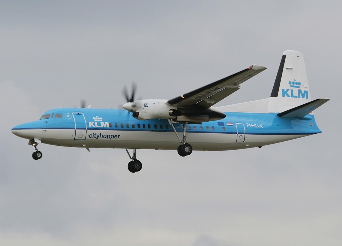 Самолет Fokker f27