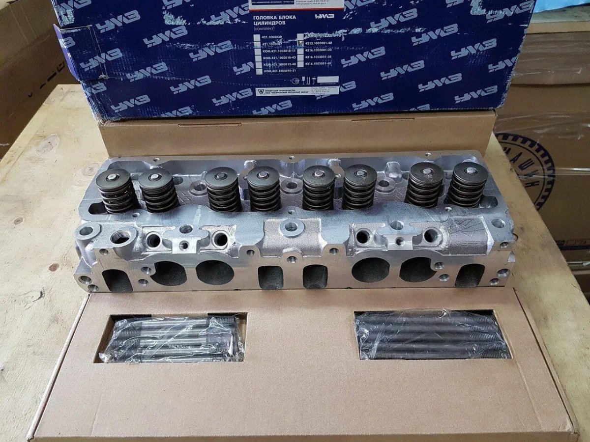 Головка блока цилиндров УМЗ 4213