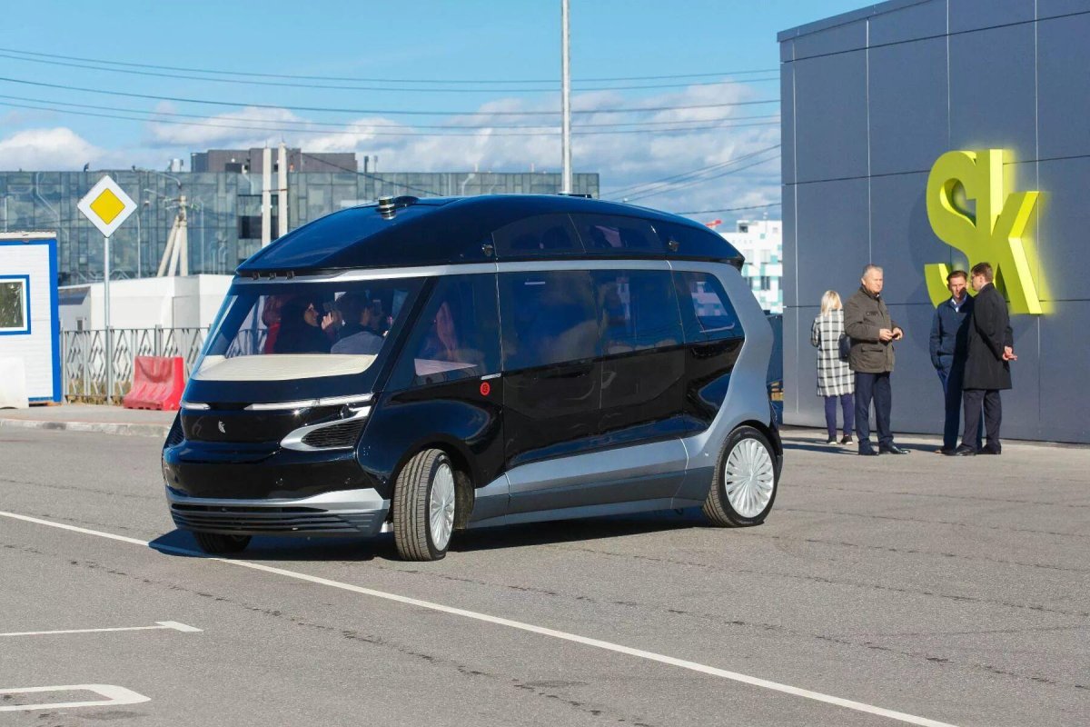 КАМАЗ-1221 Шатл беспилотный автобус