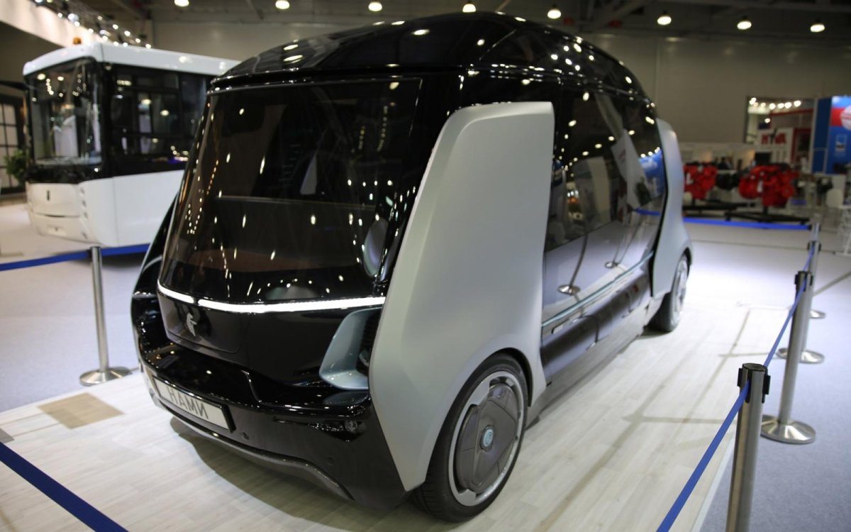 Беспилотный КАМАЗ микроавтобус