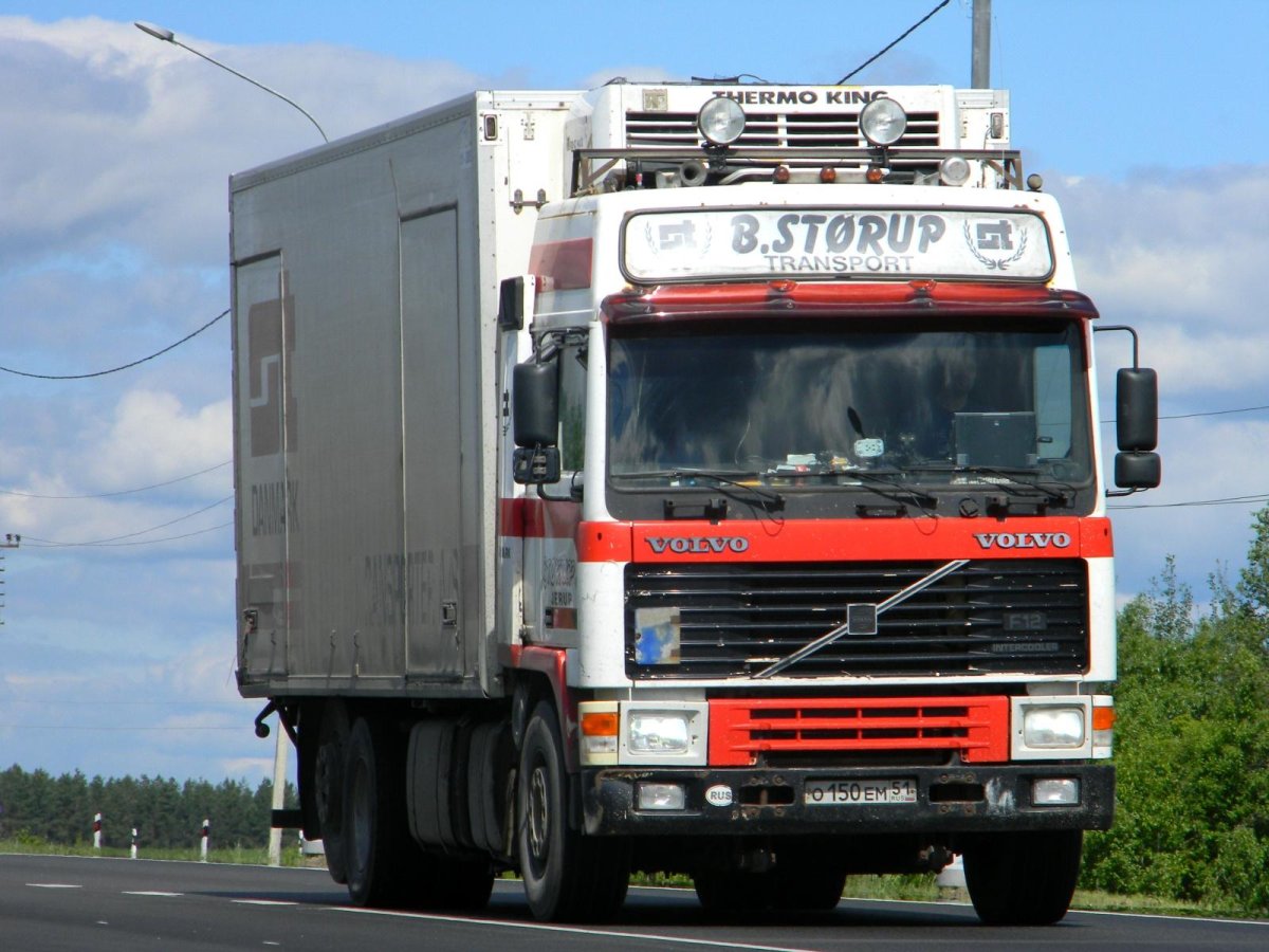 Вольво ф 12 седельный тягач