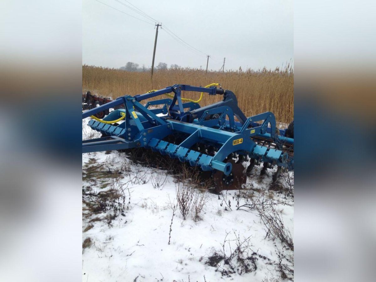 Полунавесная борона дисковая