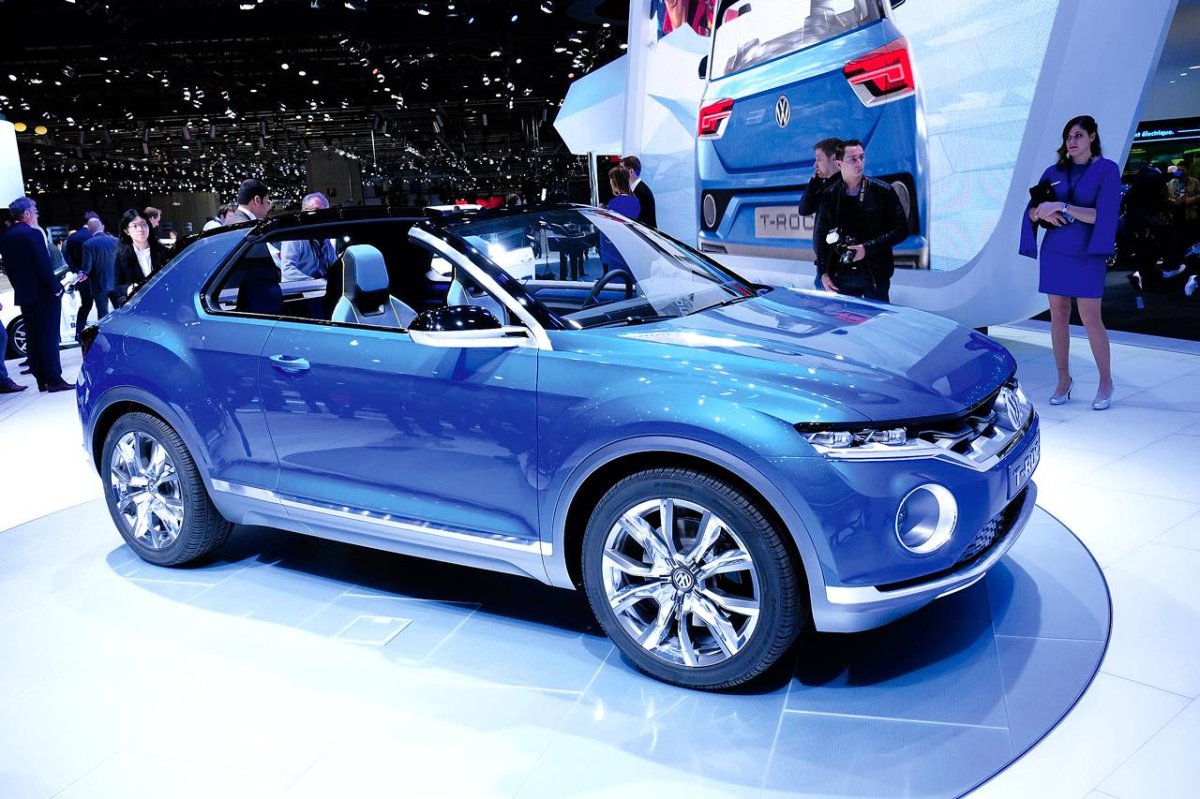 Volkswagen t-Roc интерьер