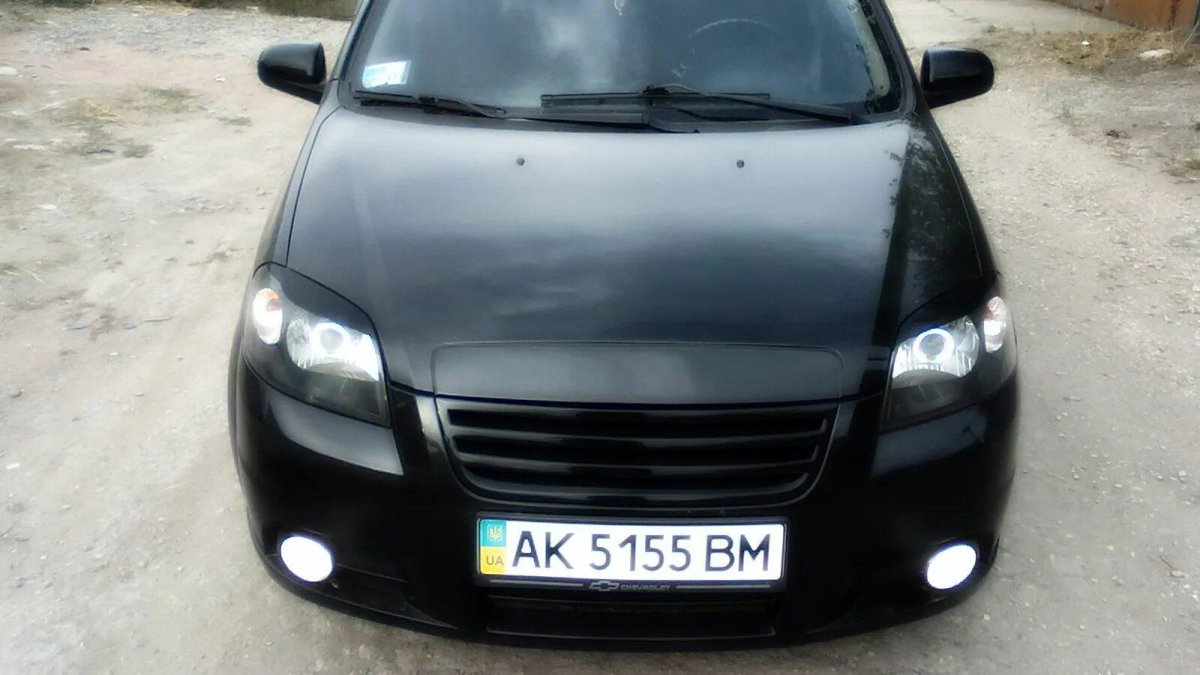Решетка Шевроле Авео т250