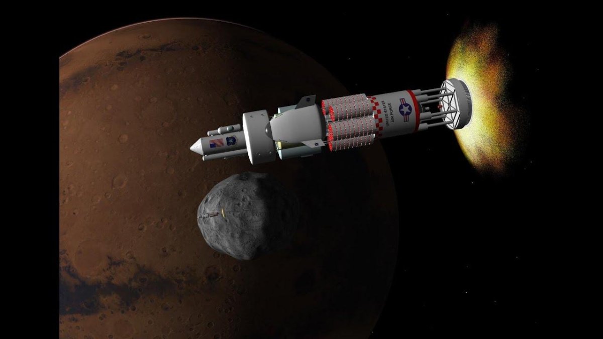 Ядерно-импульсный космический корабль Орион