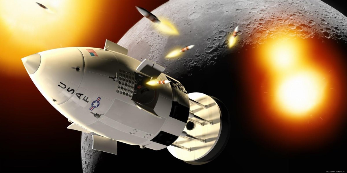 Орион ядерный космический корабль