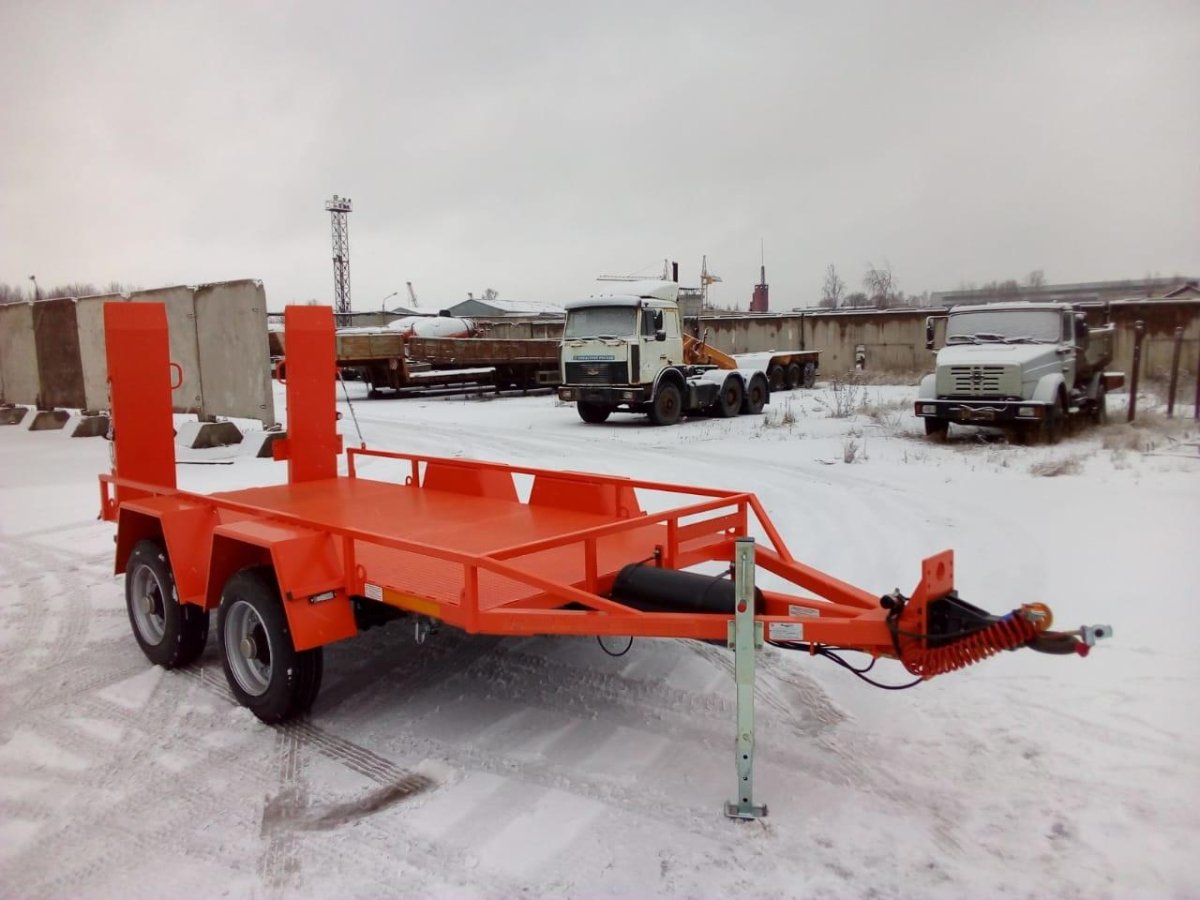 Низкорамный прицеп модель 8982 ПРОМАГРОПРИЦЕП
