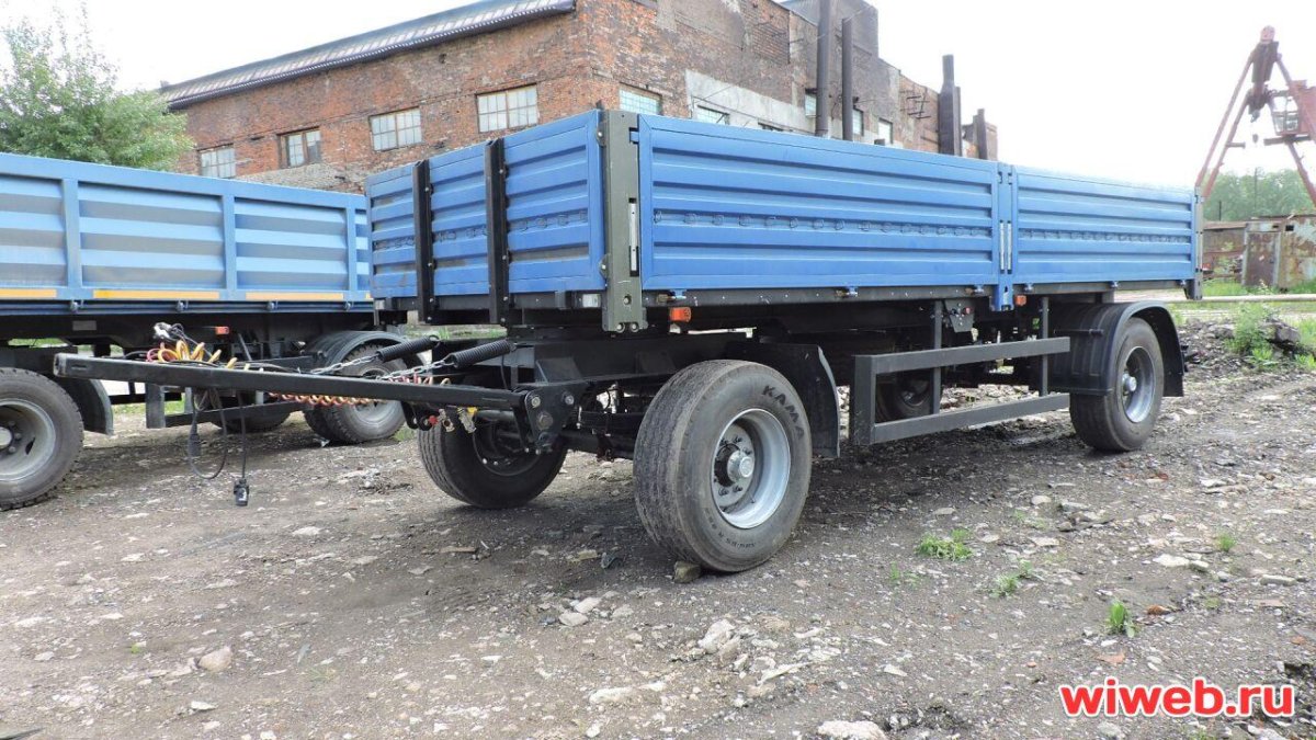 Прицеп бортовой легковой ГСМ 8130