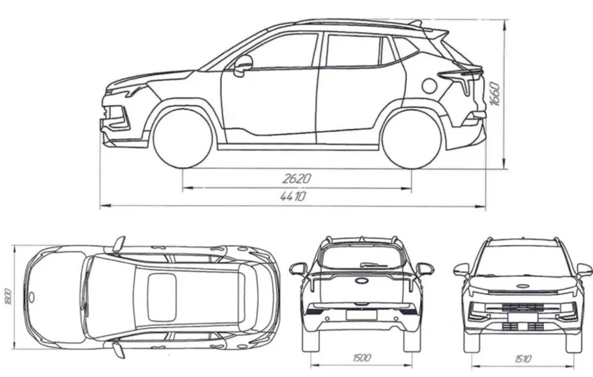 JAC js4 Москвич