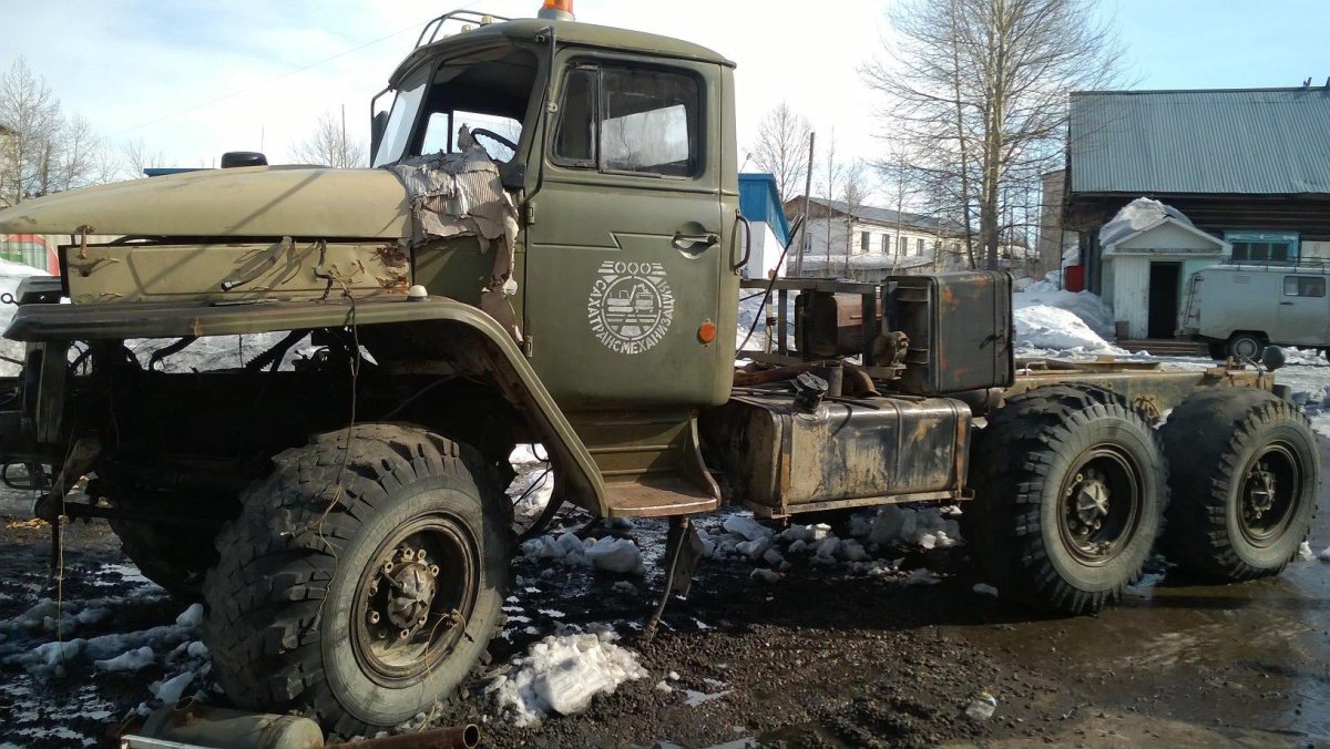 Урал 375 3d модель