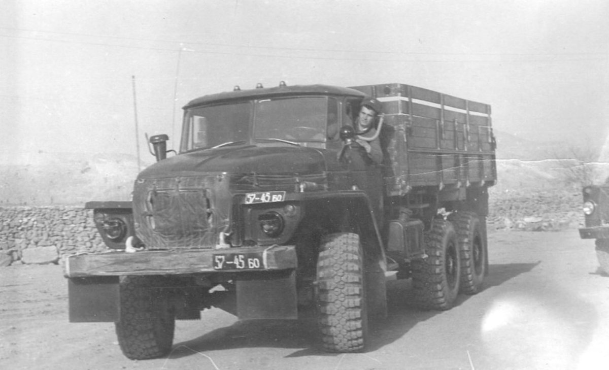 Урал 43202 в Афгане