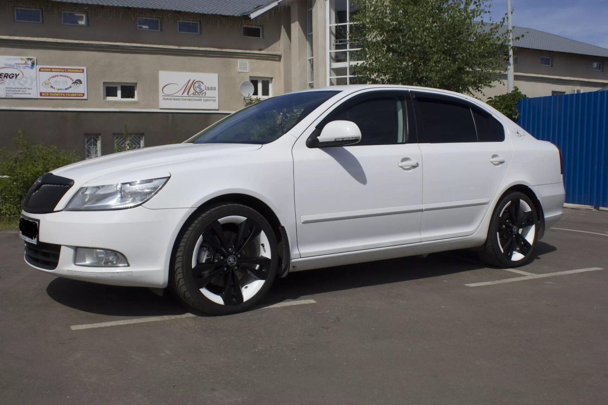 Шкода а5 на 19 дисках