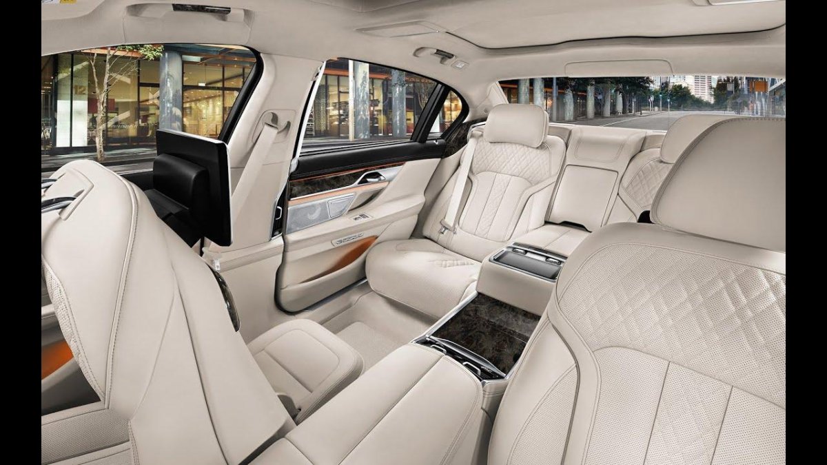 BMW 7 long салон
