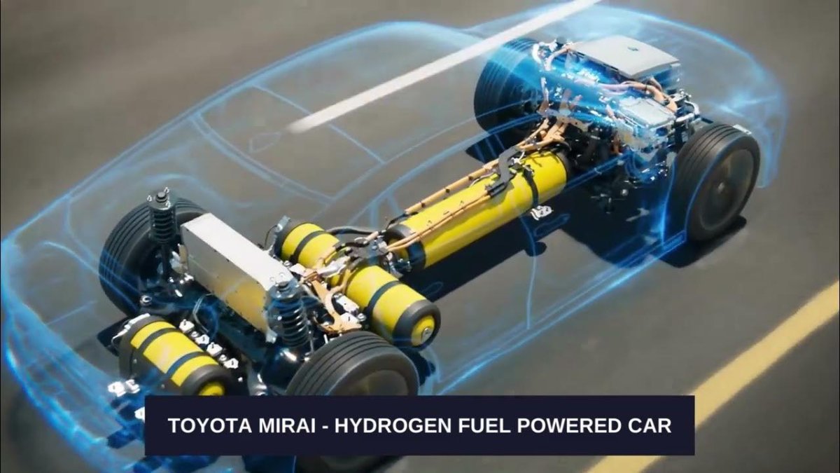 Toyota Mirai 2021 двигатель