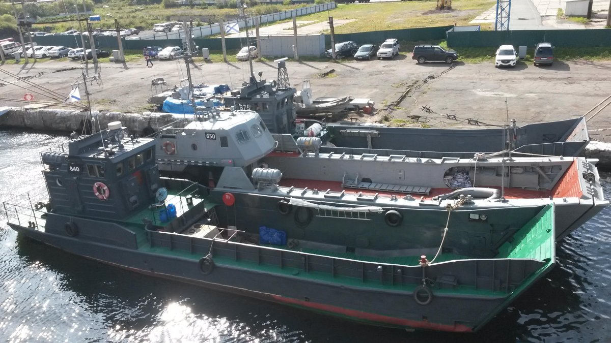 Десантные катера проекта 1176 типа "акула"