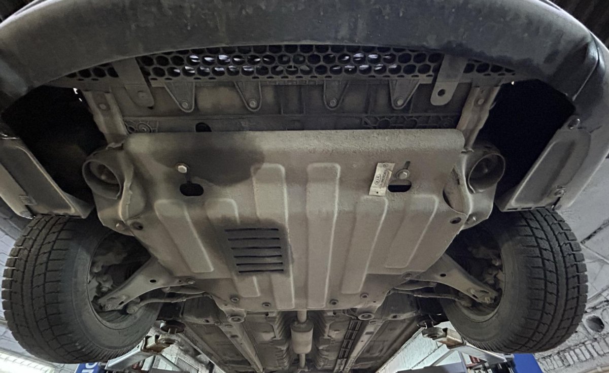 Днище Киа Рио 3