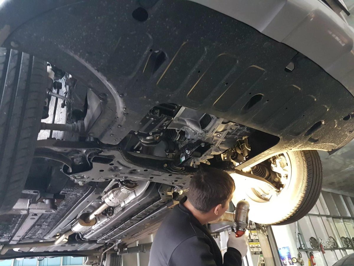 Днище Kia Rio 2