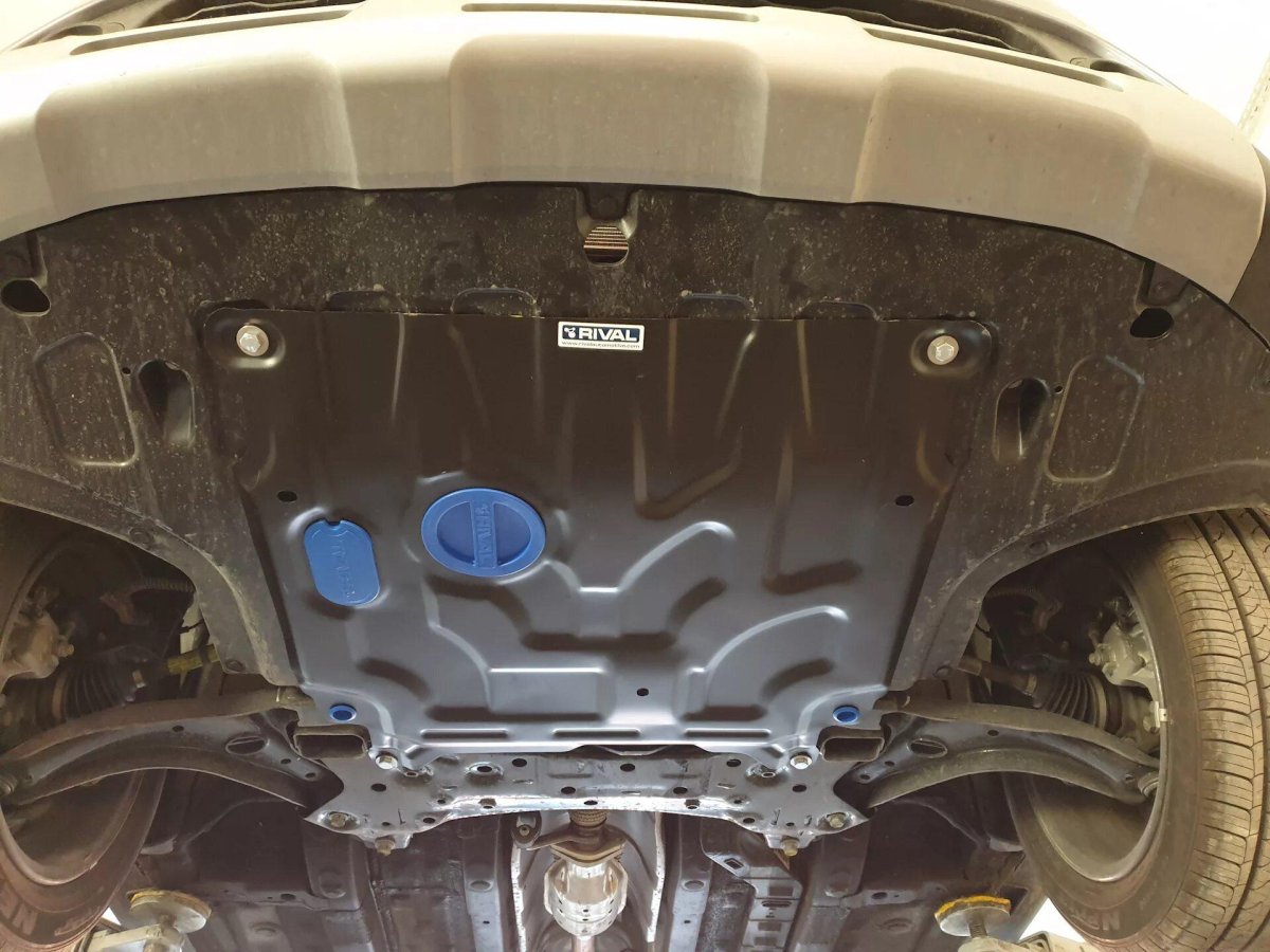 Защита картера Киа Рио х