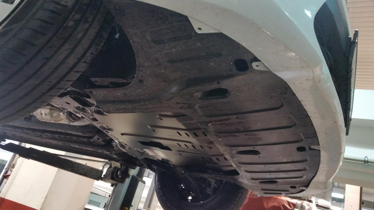 Киа Рио 2017 днище