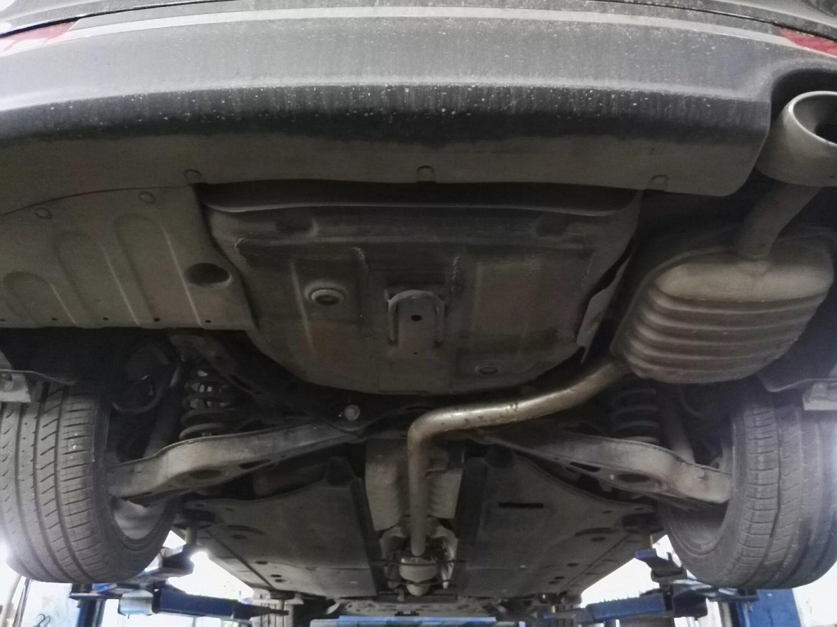 Киа соул 2 вид снизу