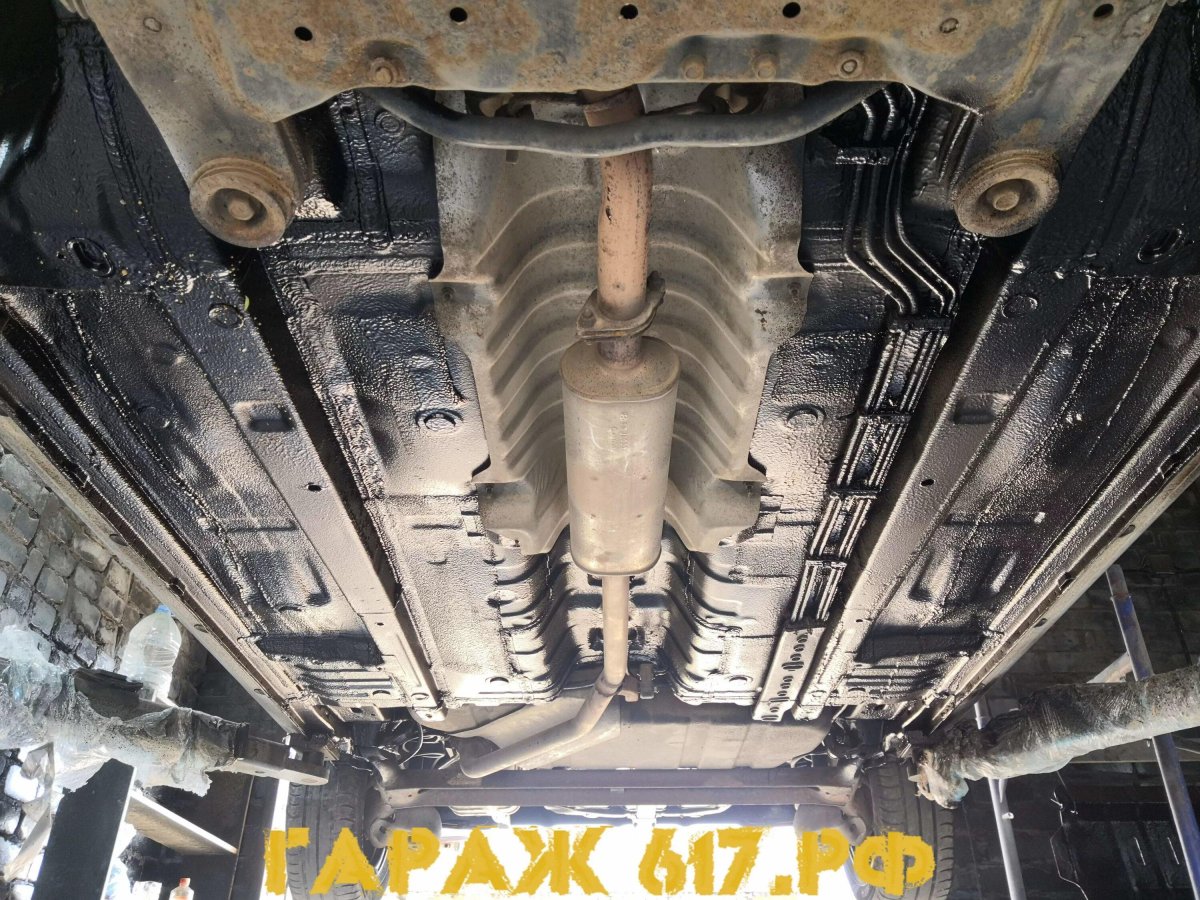 Киа Рио 2017 днище